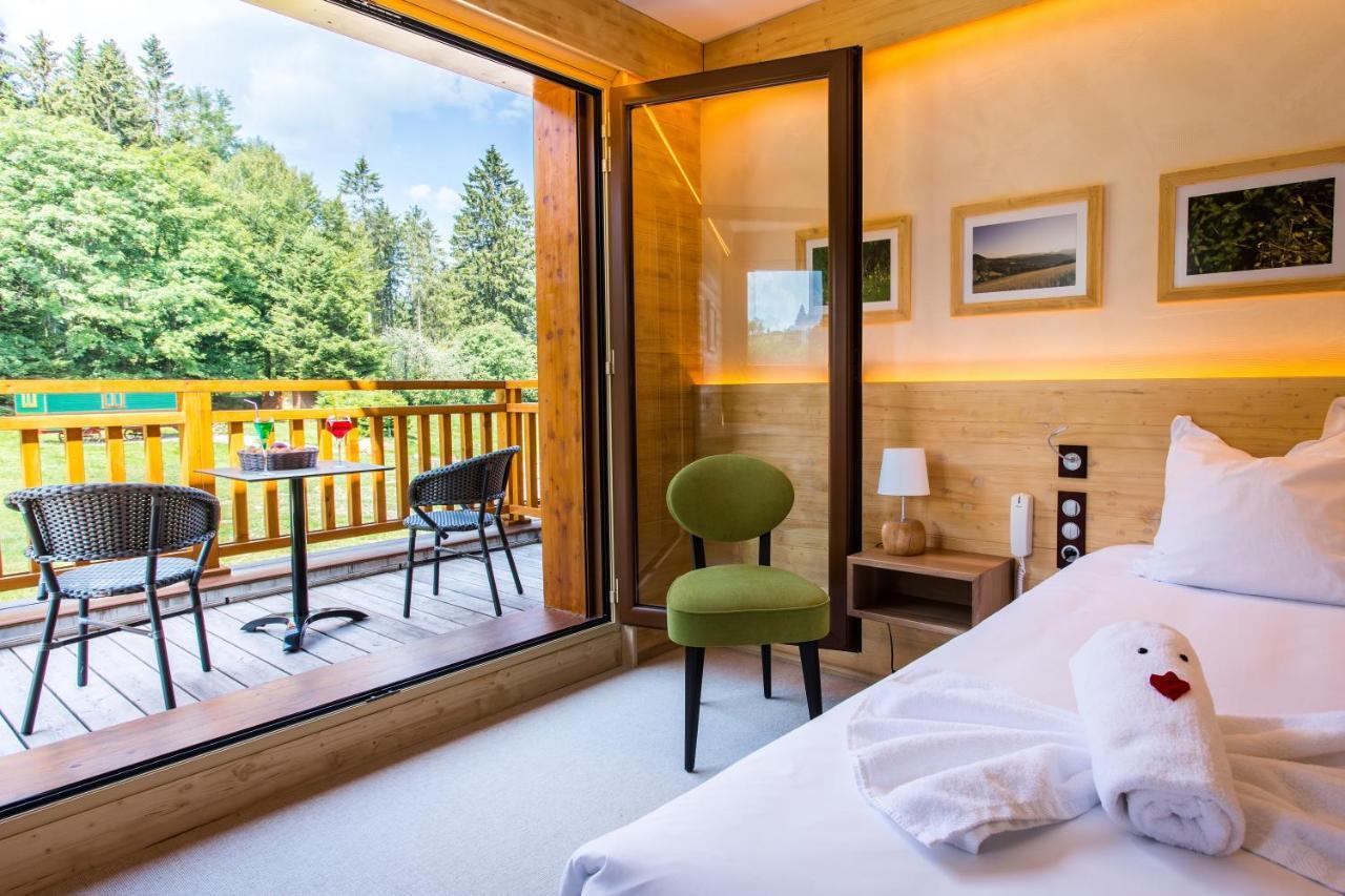 Hotel Restaurant Mont Champ Du Feu ベルモン エクステリア 写真
